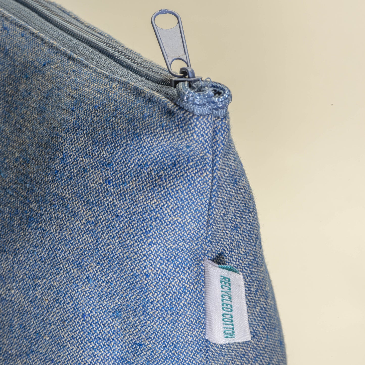 Beauty case in cotone riciclato 280 g/m2