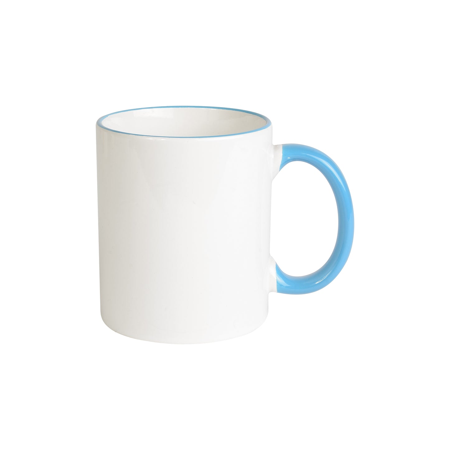 Tazza personalizzata manico colorato