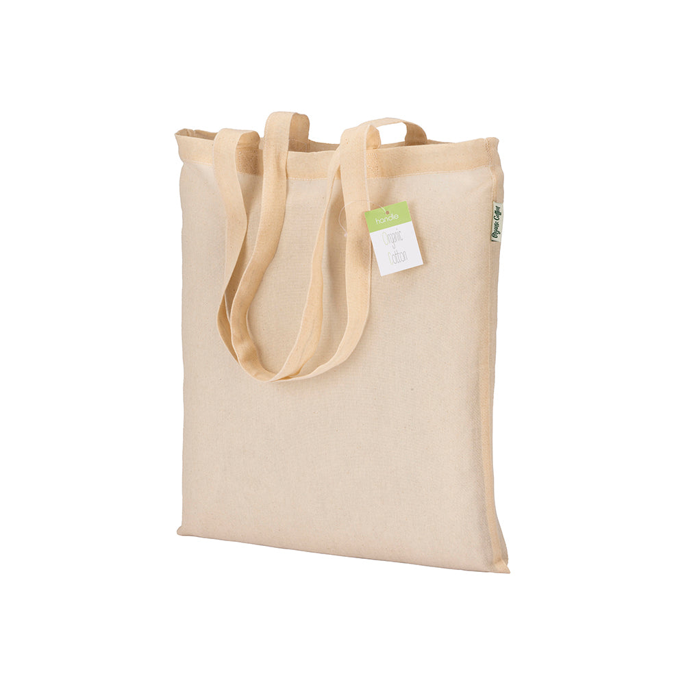 100 Shopper personalizzate in cotone biologico