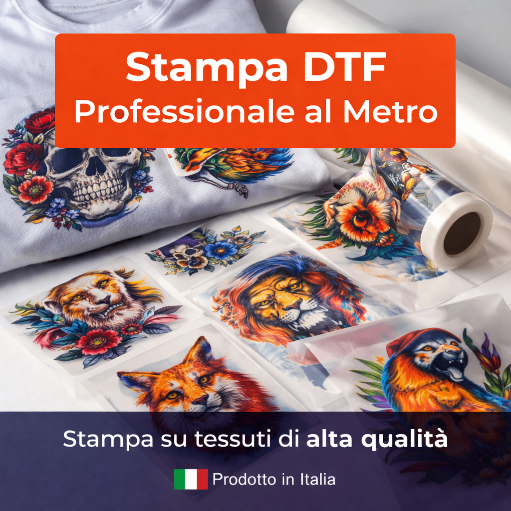 Stampa DTF Professionale al Metro