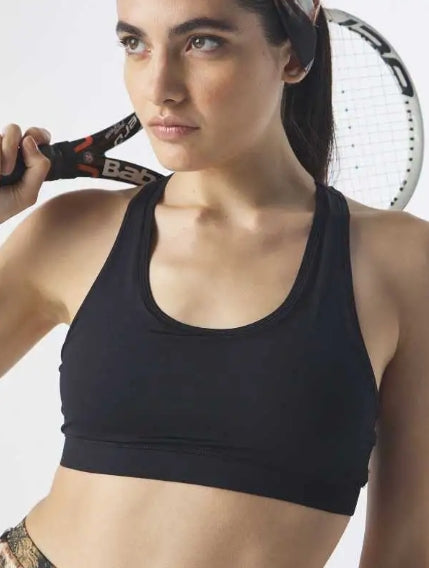 Top sportivo senza imbottitura