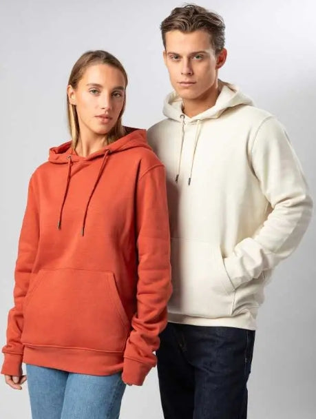 PEPPER - Classic Colors -  Felpa Cappuccio ORGANICA