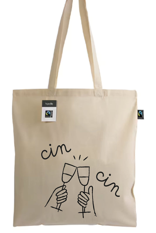 Cin Cin Shopper certificata Fairtrade®