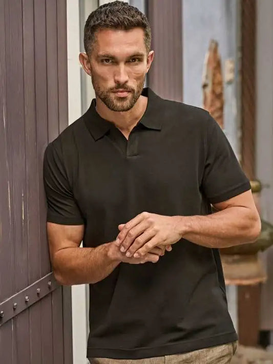 Polo Tee Jays Luxury Stretch V-Neck TJ1404