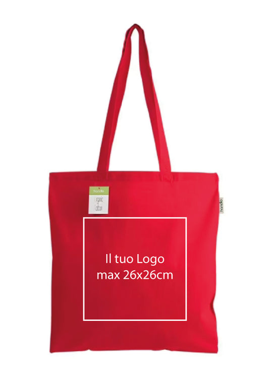 Shopper in cotone biologico 140 g/m2