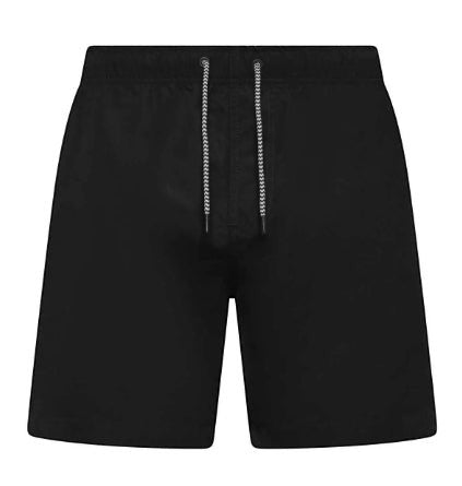 Costume da bagno uomo Truck Graphic Milano nero in poliestere riciclato con cordoncino a contrasto